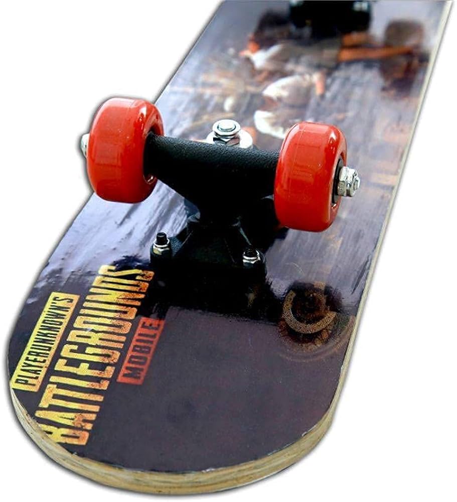 Buy NISWA™ Battlegrounds PUBG Skateboard | Kid's Skating Board